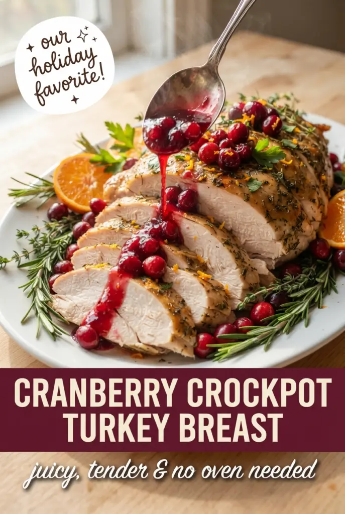 Cranberry Crockpot Turkey Breast
