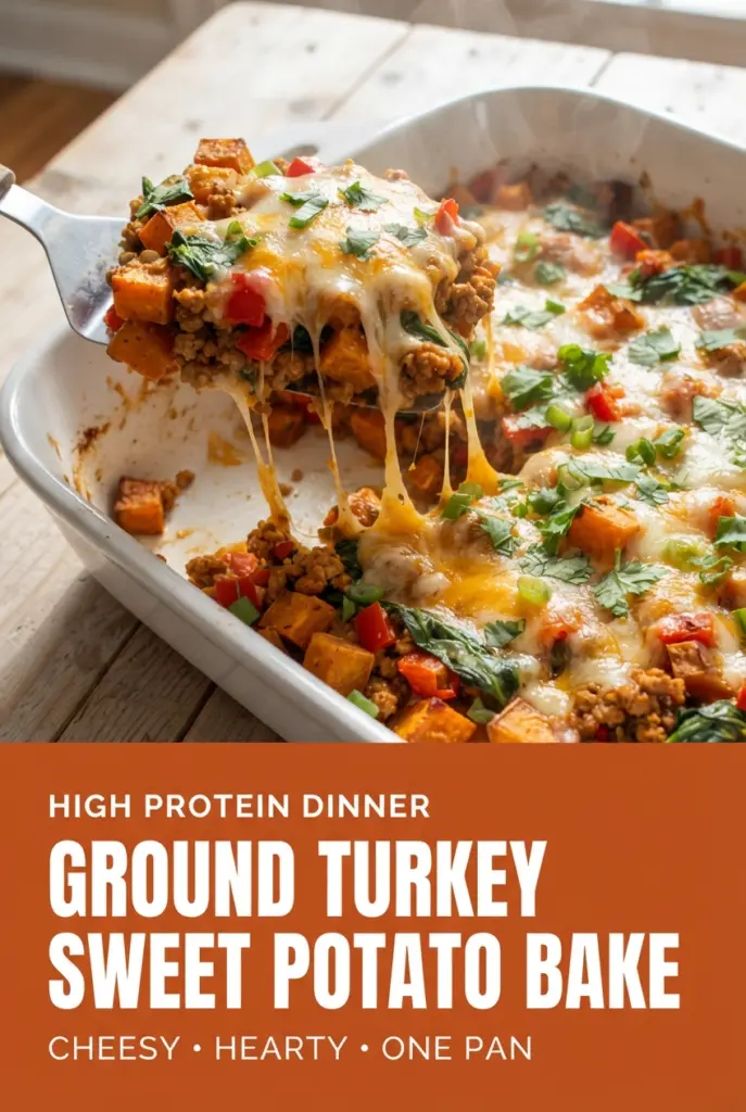Ground Turkey Sweet Potato Bake