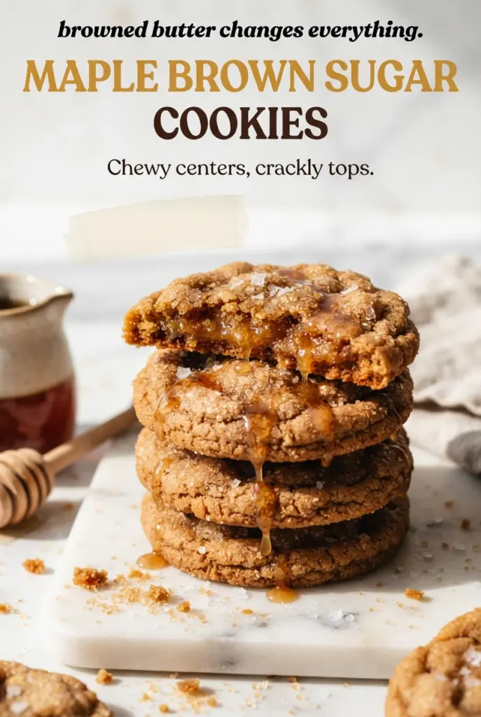 Maple Brown Sugar Cookies