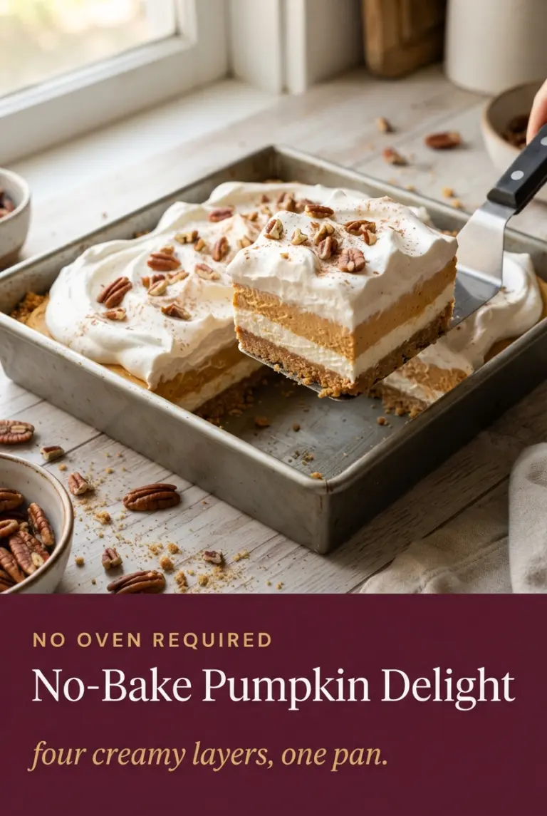 No-Bake Pumpkin Delight