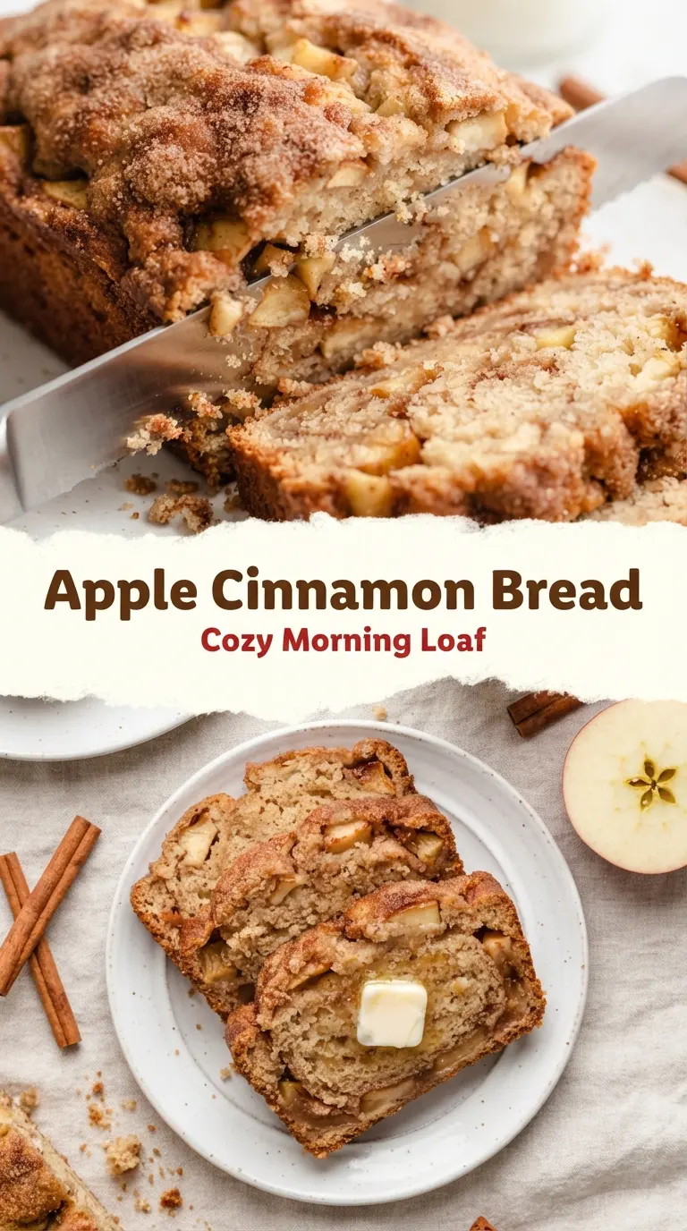 Apple Cinnamon Bread moist tender spicy