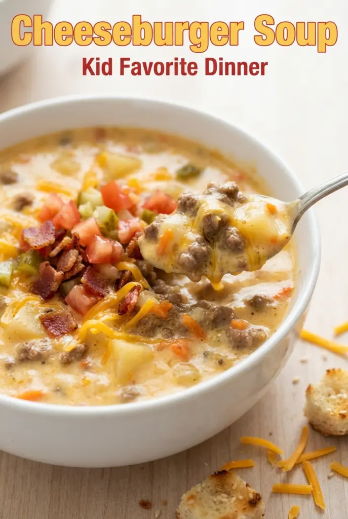 Cheeseburger Soup