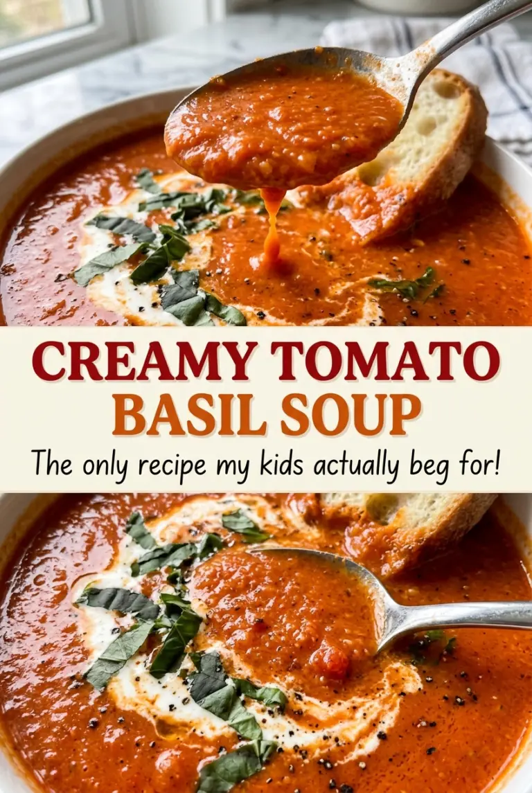 Creamy Tomato Basil Soup