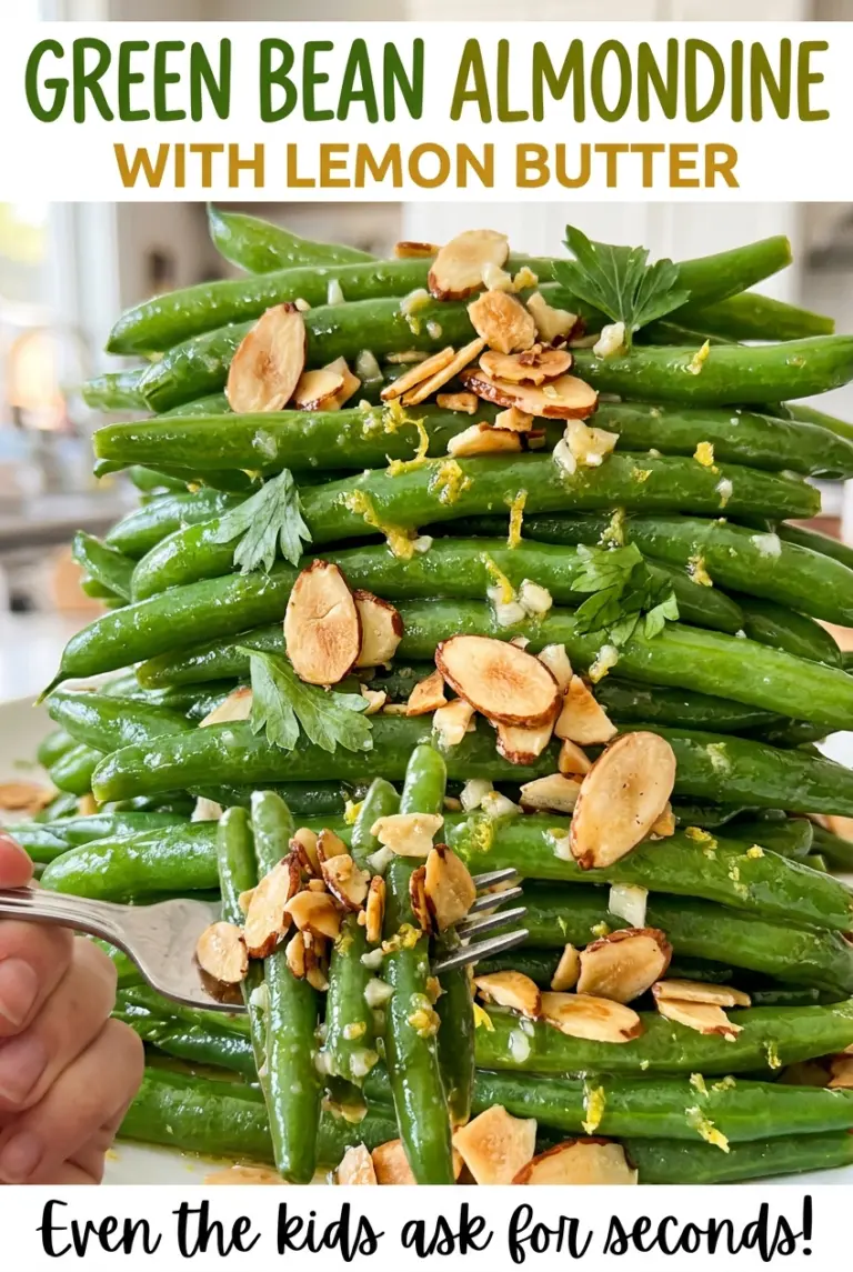 Green Bean Almondine with Lemon Butter