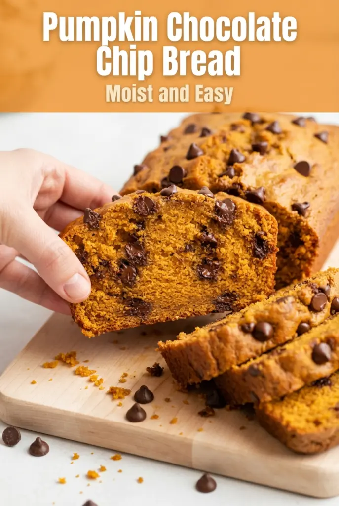 Pumpkin Chocolate Chip Bread
