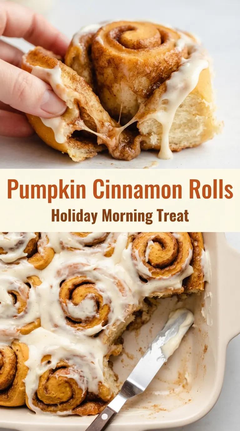 Pumpkin Cinnamon Rolls