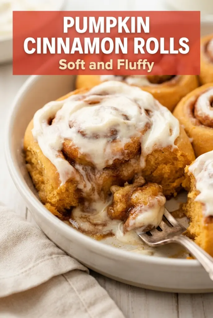 Pumpkin Cinnamon Rolls