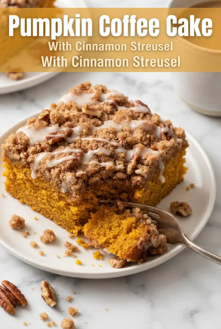 Pumpkin Coffee Cake