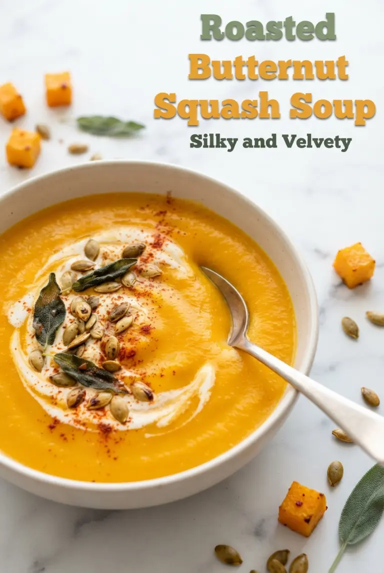 Roasted Butternut Squash Soup