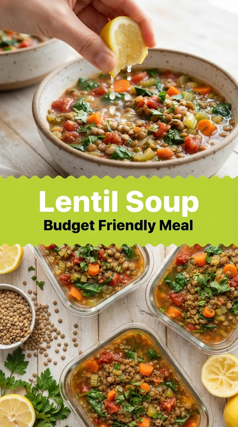 Lentil Soup hearty smoky bright