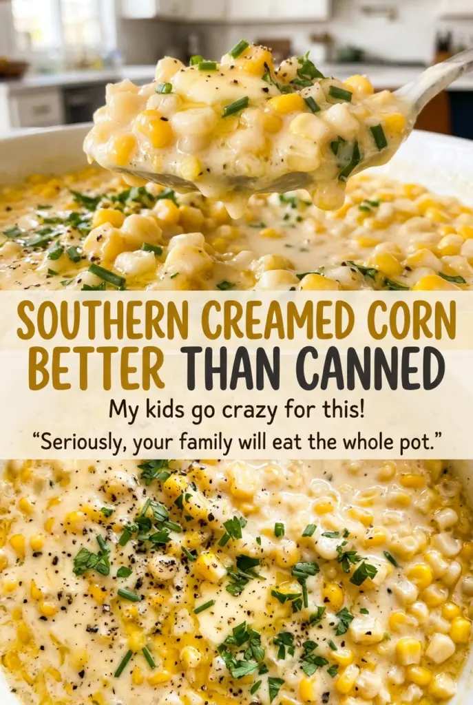 Southern Creamed Corn Better Than Canned
